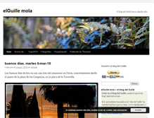 Tablet Screenshot of elguillemola.com